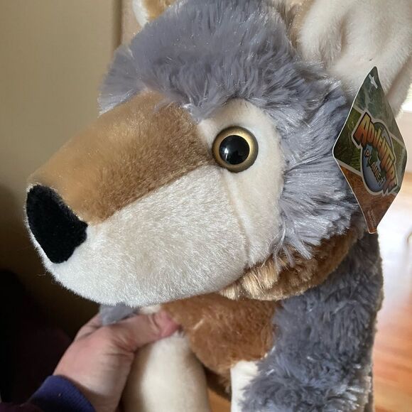 Adventure Planet Large Wolf Plush Wolf Republic Owl Plush - Picture 10 of 14